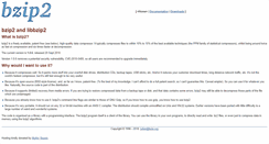Desktop Screenshot of bzip.org