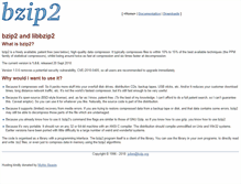 Tablet Screenshot of bzip.org